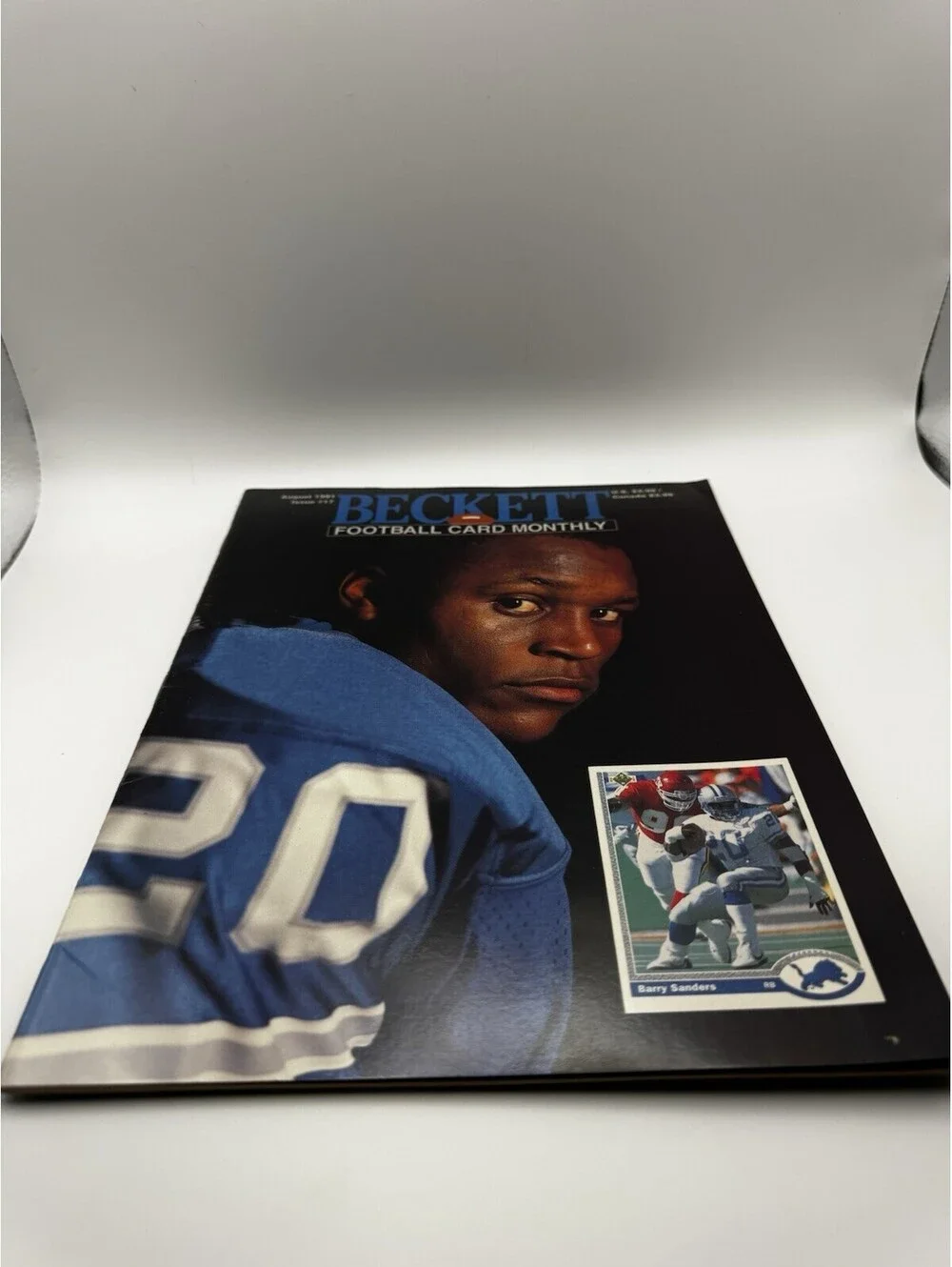 Vintage Football Magazine(5) (91-95) Beckett Sports Illustrated Young Sanders